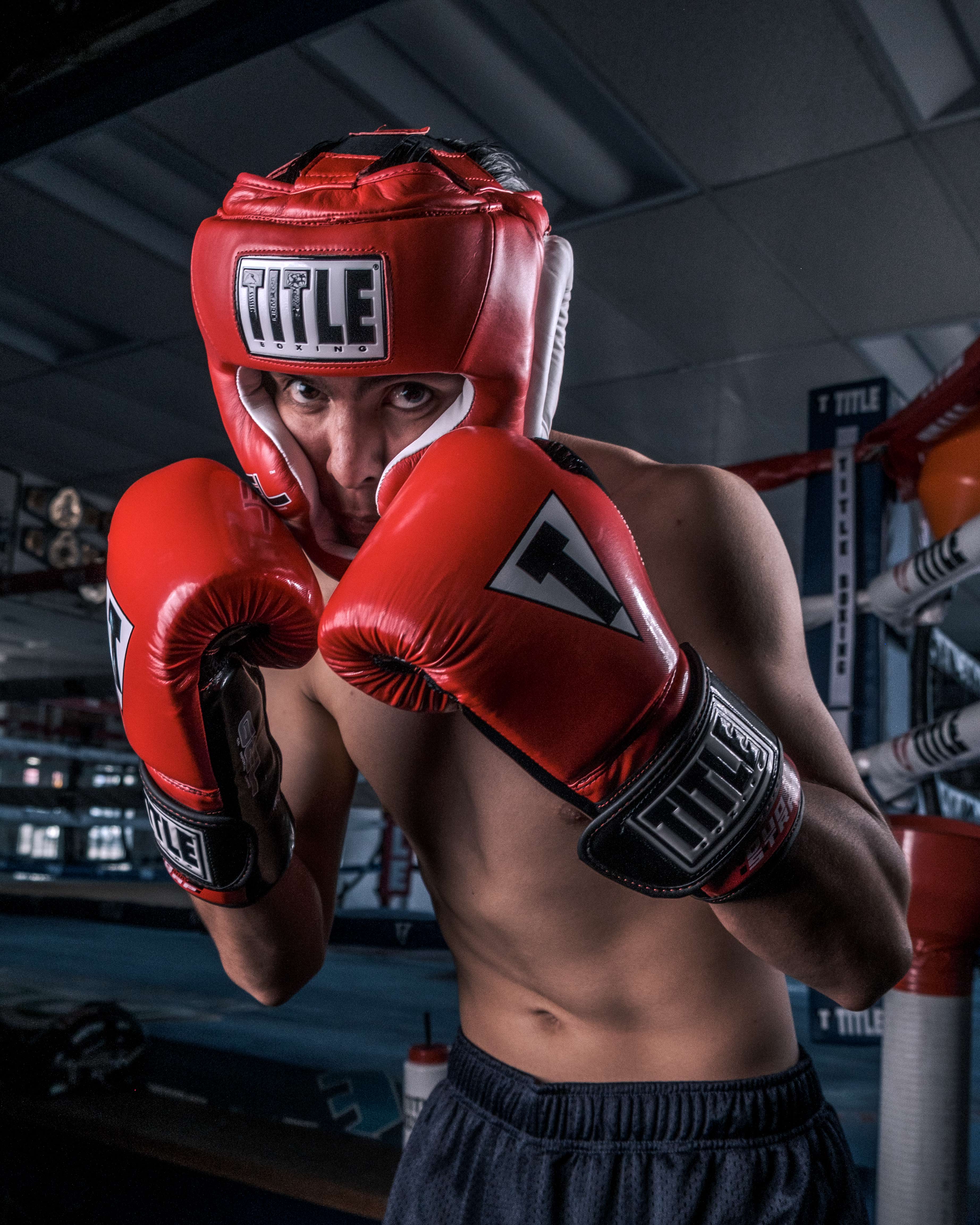 TITLE Boxing Gel World Full Face Training Headgear - Image 8